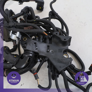 09-19 BMW F02 750i 650i 550i N63 Engine Wire Wiring Harness 12517633255 OEM