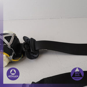 BMW E90 328i 335i Front Left Driver Side Seatbelt Seat Belt Black OEM