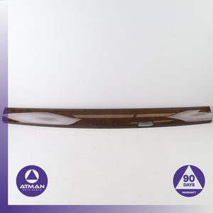 BMW E66 750i 750i Rear Deck Shelf Cover Panel Trim Wood OEM