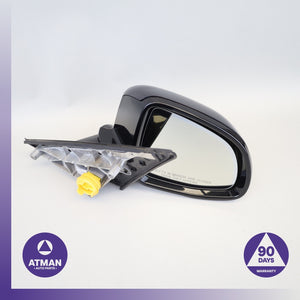 15-19 BMW F16 X6 Right Side Rear View Door Mirror Black 51167416114 OEM