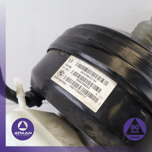 BMW F30 328i 320i Power Brake Booster Cylinder w/ Tank 6798422 OEM