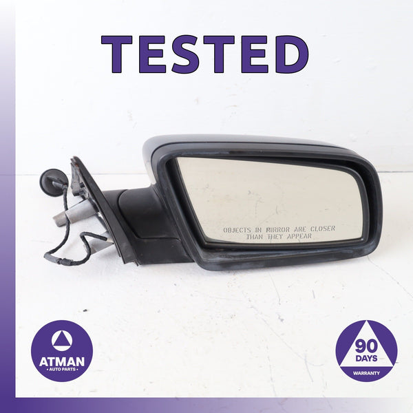 08-10 BMW E60 535i 528i Right Rear View Door Mirror Gray OEM