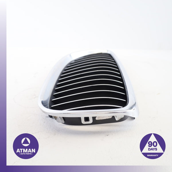 11-13 BMW E92 328i 335i Right Hood Radiator Grille Grill Chrome 51137254970 OEM