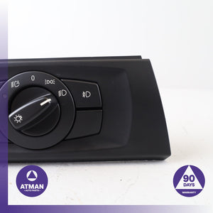 BMW E90 335i 328i Dashboard Headlight Lamp Control Switch OEM
