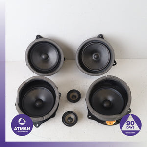 00-06 BMW E53 X5 Interior Audio Speaker Tweeter Loudspeaker Set OEM — photo 2