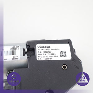 BMW F86 X6M X6 Sunroof Sun Roof Drive Motor 7331228 OEM — photo 3