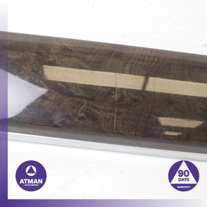 BMW F02 750i 740i Trunk Deck Shelf Cover Panel Molding Wood OEM — photo 6