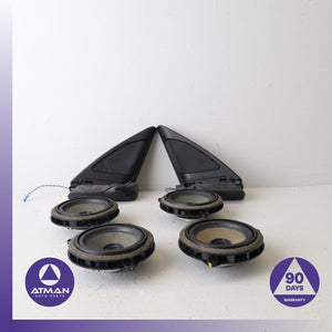 BMW F34 328i GT Hi-Fi Interior Speaker Tweeter Loudspeaker Set OEM