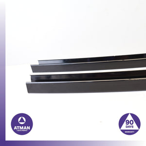 BMW G20 330i Rear Left & Right Door Window Guide Trim Set OEM — photo 2