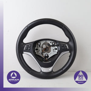BMW E84 X1 135i Sport Steering Wheel Black w/ Switch 32306795570 OEM