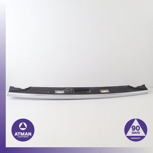BMW F02 750i 740i Trunk License Plate Number Light Molding w/ Camera OEM