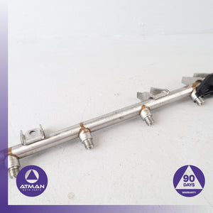 07-16 BMW E90 335i Z4 Engine Fuel Injector Rail 13537575480 OEM