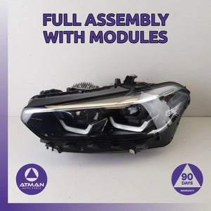 19-23 BMW G05 X5 X6 Left Adaptive Headlight Head Light Lamp AHL LED OEM