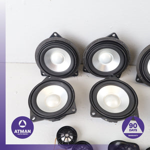 06-11 BMW E90 335i 328i Top Hi-Fi Interior Speaker Tweeter Loudspeaker Set OEM