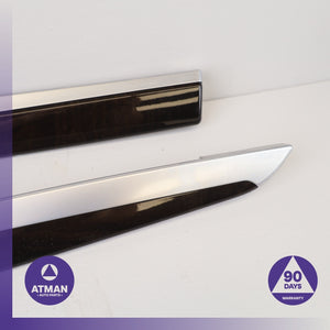 BMW F10 535i Rear Left & Right Door Trim Wood Set 51427225530 OEM — photo 4