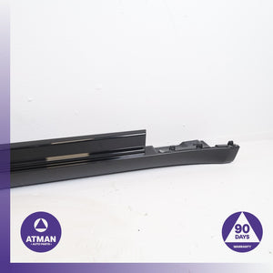 BMW F02 750Li 740Li LWB Right Side Skirt Rocker Panel Molding Black OEM — photo 5