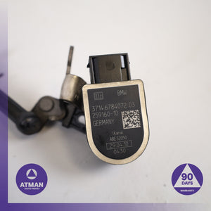 2011 BMW F10 550i 528i Front Left Driver Side Suspension Height Level Sensor OEM — photo 2