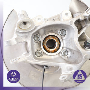21-26 BMW G22 M440i 430i Rear Left Spindle Knuckle Hub w/ Shield OEM 48k