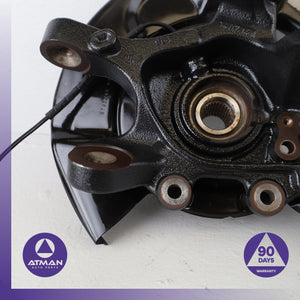 BMW F34 328i 335i 340i GT Rear Right Spindle Knuckle Hub w /Shield OEM