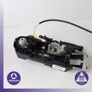 11-16 BMW F10 550i 528i Front Left Soft Close Door Lock Actuator w/ Bracket OEM — photo 2