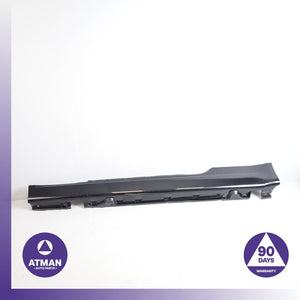 04-07 BMW E63 650i 645Ci Left Driver Side Skirt Rocker Panel Molding Black OEM