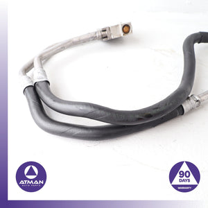 08-10 BMW E60N 535i Transmission Oil Cooler Line Return 17227571985 OEM