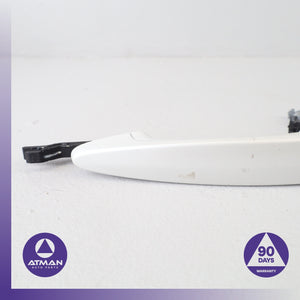 BMW F30 328i 330i Front Left Driver Side Exterior Door Handle White OEM