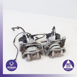 17-24 BMW G30 530e X3 Rear Left & Right Side Brake Caliper Set w/ Actuator OEM