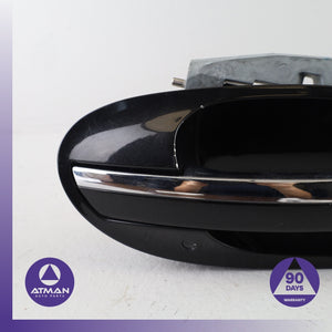 BMW E66 750i 745i Rear Right Exterior Door Handle Black OEM