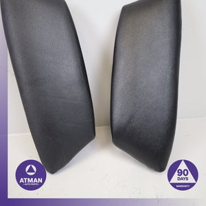 BMW F10 550i Front Left & Right Seat Thigh Support Cushion Black OEM — photo 3