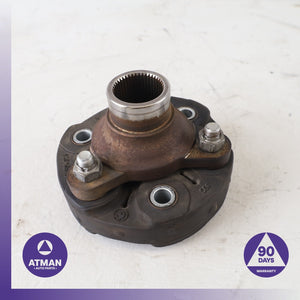 BMW E90 335i N54 Automatic Transmission Output Exit Flange w/ Disc OEM