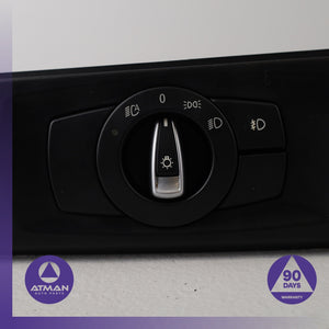 BMW E90 328i 335i Headlight Fog Light Switch Control Module OEM