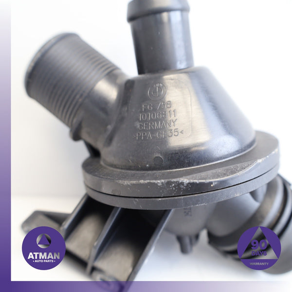 BMW F30 328i 320i Engine Thermostat Housing 8635689 OEM