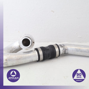 08-10 BMW E60 535i Engine Turbocharger Induction Charger Pipe 13717600026 OEM