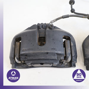 12-19 BMW F06 650i 640i M-Sport Front Brake Caliper Set 34117846701 Black OEM