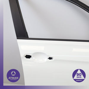 12-18 BMW F30 320i Front Right Side Door Shell Panel White 41007298566 OEM