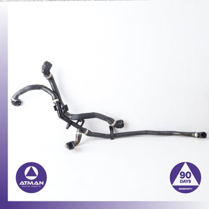 10-13 BMW F10 550i 650i Engine Water Coolant Overflow Hose Line Pipe Set OEM