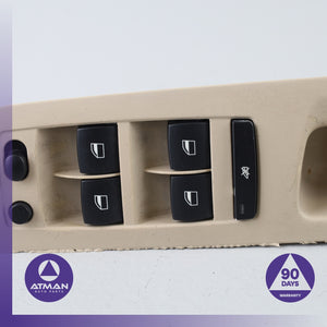 08-10 BMW E60 528i Left Driver Window Lifter Master Switch 61319122111 OEM