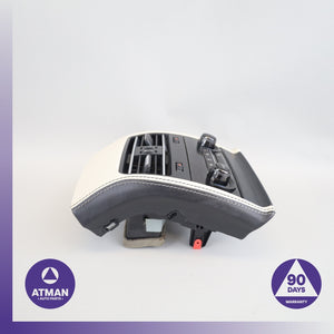 BMW F06 650i Rear Center Console Climate Control A/C Vent Trim 9248820 OEM