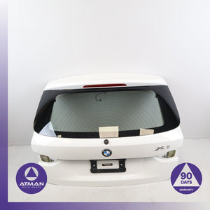 13-15 BMW E84 X1 Rear Trunk Boot Lid Door Shell Panel White OEM