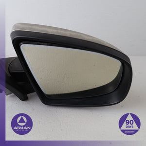 BMW E70 X5 Right Passenger Side Rear View Door Mirror Beige OEM