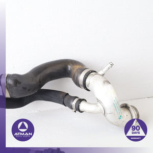 10-17 BMW F10 550i 650i Engine Radiator Upper Coolant Hose 17127595252 OEM — photo 2