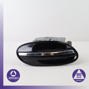 BMW E66 750i 745i Front Right Exterior Door Handle Black OEM