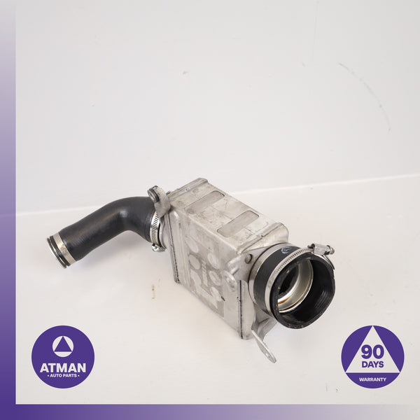 08-19 BMW F10 550i 650i 750i X6 4.4L V8 Left Side Turbocharger Intercooler OEM