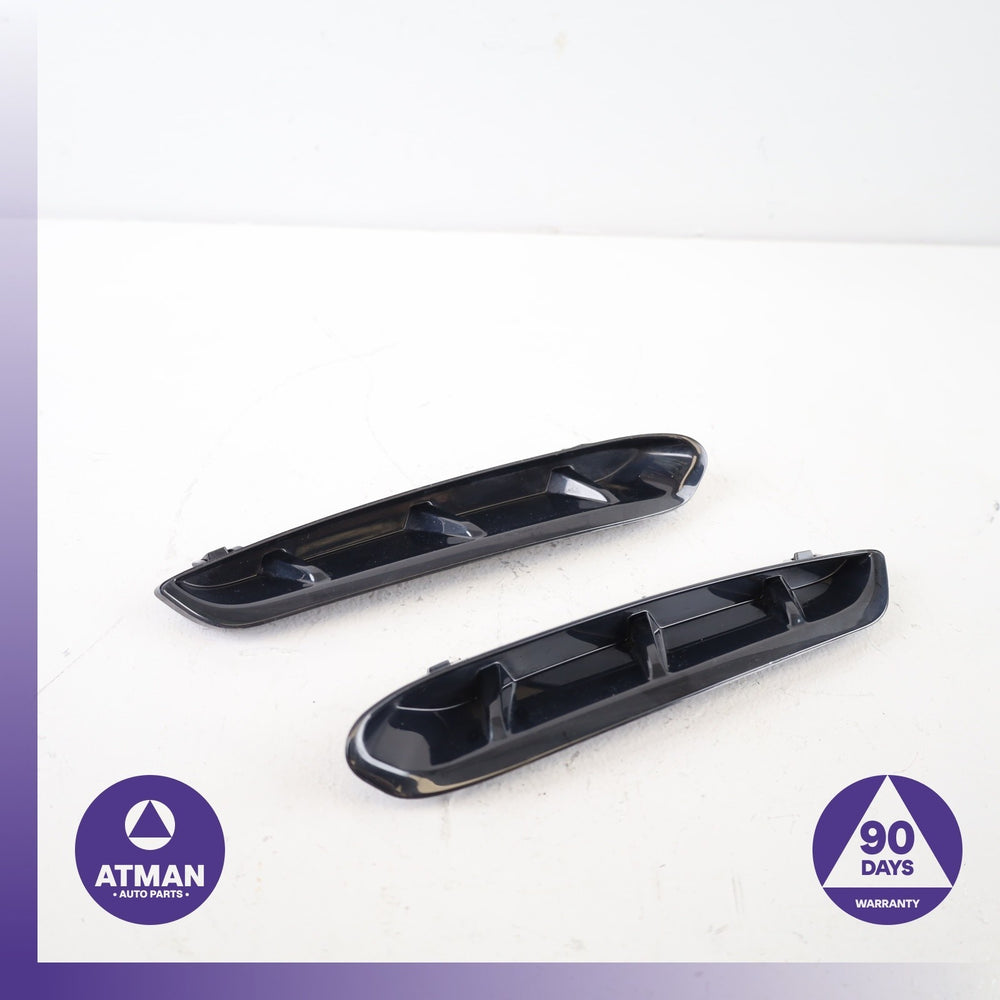 BMW G22 M440i 430i Rear Bumper Left & Right Air Intake Grille Set OEM