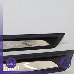 BMW F30 328i 330i 335i Front & Rear Door Step Sill Cover Panel Set OEM