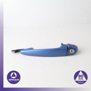 14-20 BMW F36 430i 440i Front Left Driver Exterior Door Handle Blue OEM