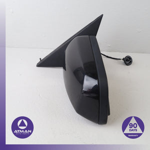08-10 BMW E60 528i 535i Left Rear View Door Mirror Black OEM