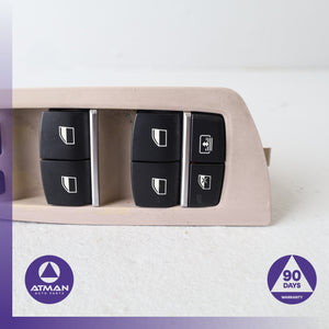 09-15 BMW F02 750i 740i Front Left Door Power Window Master Switch Beige OEM — photo 3