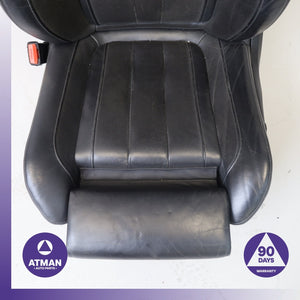 14-19 BMW F86 X6M X5M Left Driver Seat Cushion Assembly Merino Black OEM
